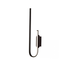 1936 SCONCE LED 21W 3000K BLACK Zambelis Lights